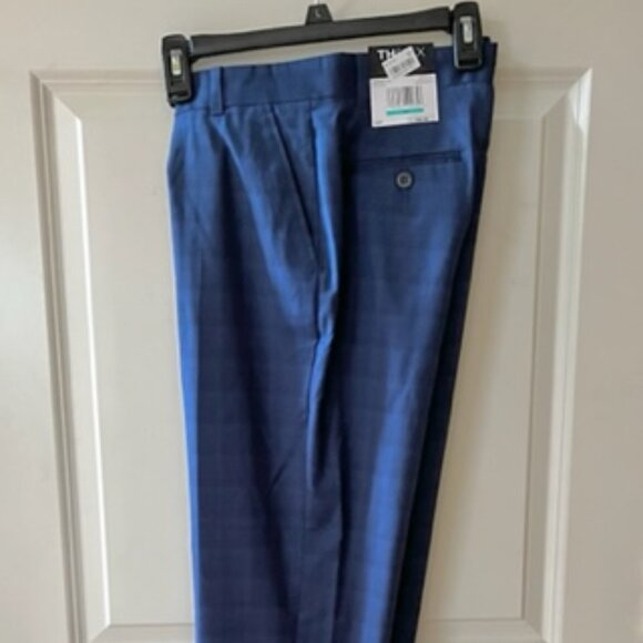 TOMMY HILFIGER: BOYS MIDNIGHT NAVY 'THE FLEX' DRESS PANTS-SIZE 16 **BRAND NEW** - Picture 2 of 3
